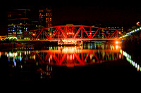 DETROIT BRIDGE AT NIGHT MSP0002037
