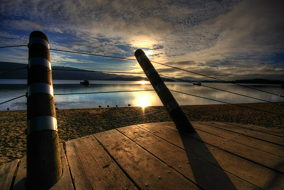 SUNRISE ON LOCH LOMOND HDR MSP0002532