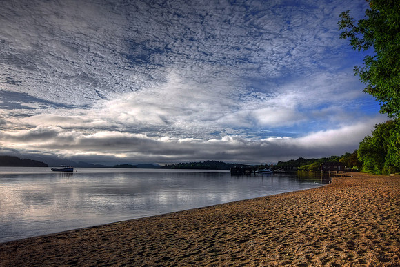 SUNRISE ON LOCH LOMOND HDR MSP0002555