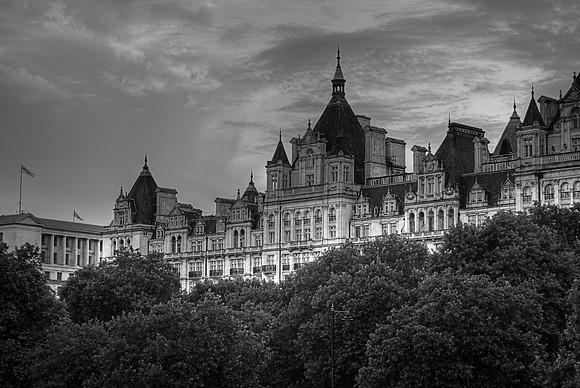 LONDON SUNSET HDR MONO MSP0003626