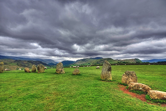 CASTLERIGG STONE CIRCLE HDR MSP0001972