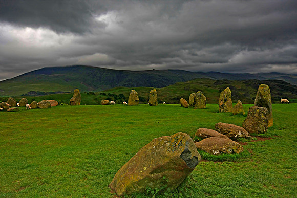 CASTLERIGG STONE CIRCLE  KESWICK MSP0000719