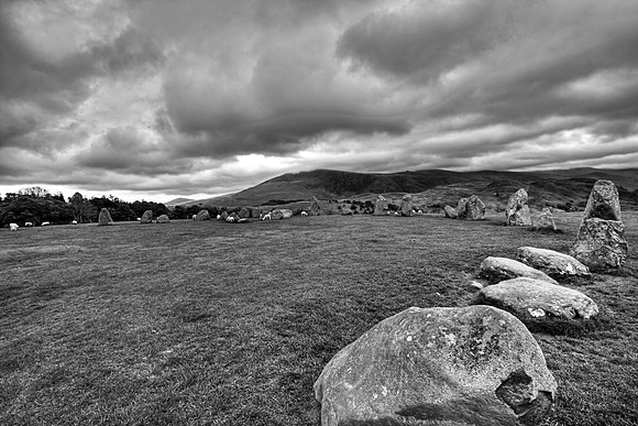 CASTLERIGG STONE CIRCLE MONO HDR MSP0001981