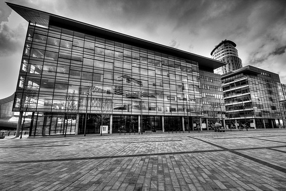 BBC AT MEDIA CITY SALFORD QUAYS MONO HDR MSP0002633