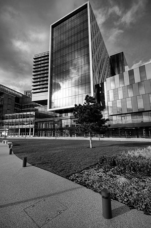 MEDIA CITY SALFORD QUAYS MONO HDR MSP0002635