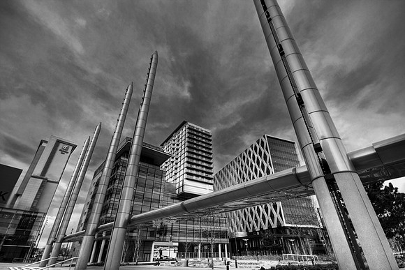 MEDIA CITY SALFORD QUAYS MONO HDR MSP0002612