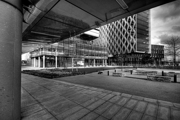 MEDIA CITY SALFORD QUAYS MONO HDR MSP0002631