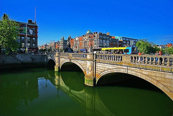BRIDGE ACCROSS THE LIFFEY DUBLIN MSP0000129