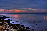 SUNSET ON THE HUMBER ESTUARY HDR MSP0001945