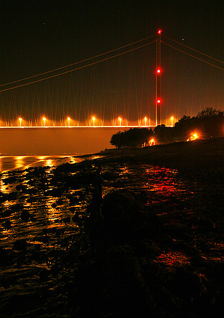HUMBER BRIDGE BEFORE DAWN MSP0000511