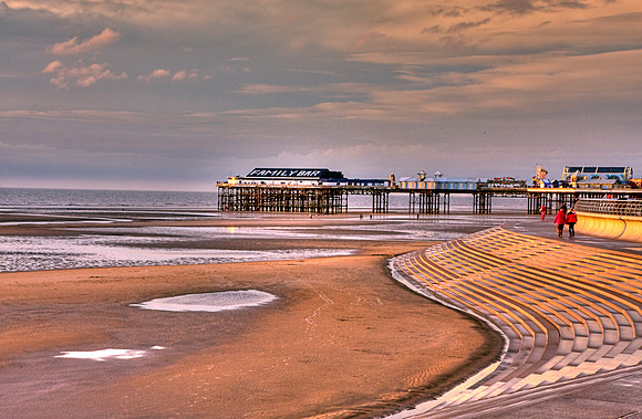 BLACKPOOL SUNSET HDR MSP0003807